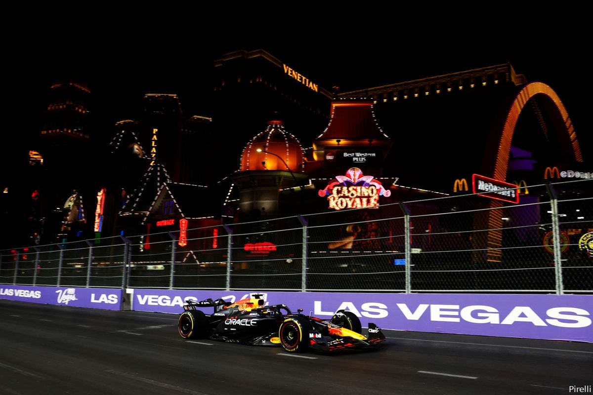 Boordradio's vrijdag GP Las Vegas | Lambiase met schouderklopje: 'Het draait om de racedag, Max'