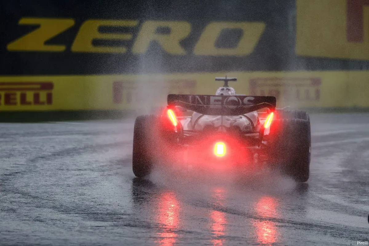 regen george russell mercedes 9 sunday brazil2024