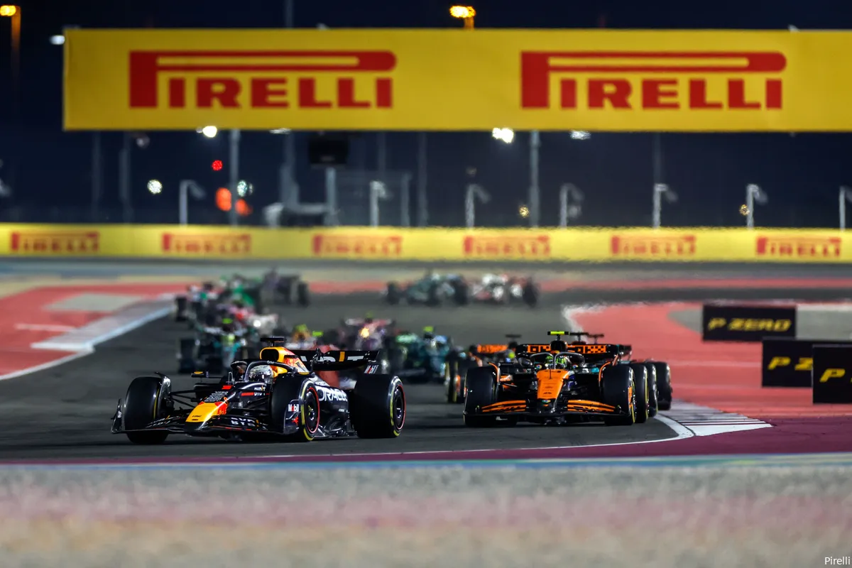 maxverstappenredbullracingrb20leadslandonorrismclarenmcl38