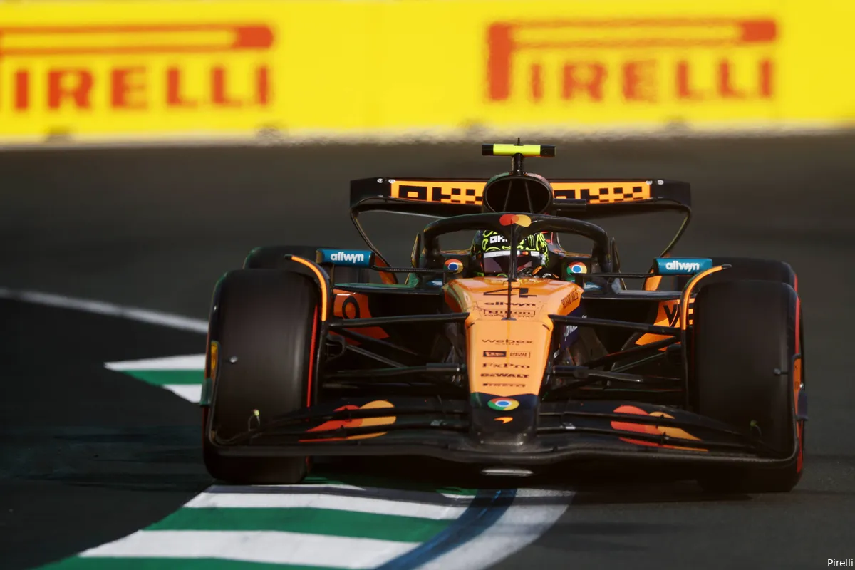 pirelli mclaren lando norris gp saoedi arabie 2025 zaterdag