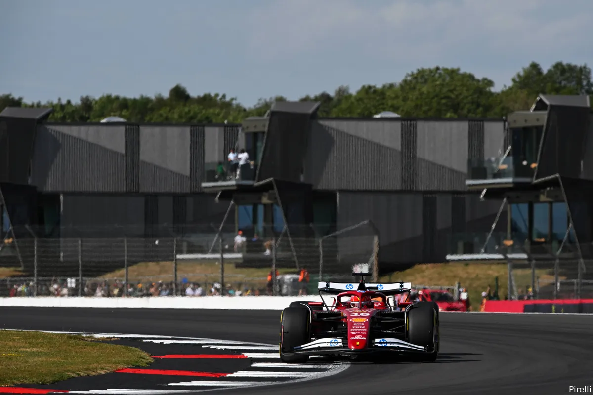 charles leclerc ferrari 19 friday silverstone 2025