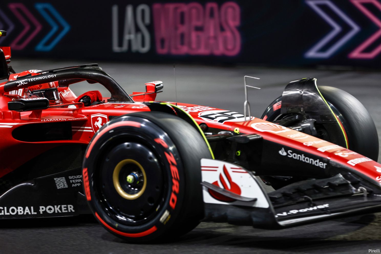 carlos sainz ferrari 12 friday lasvegas 2023