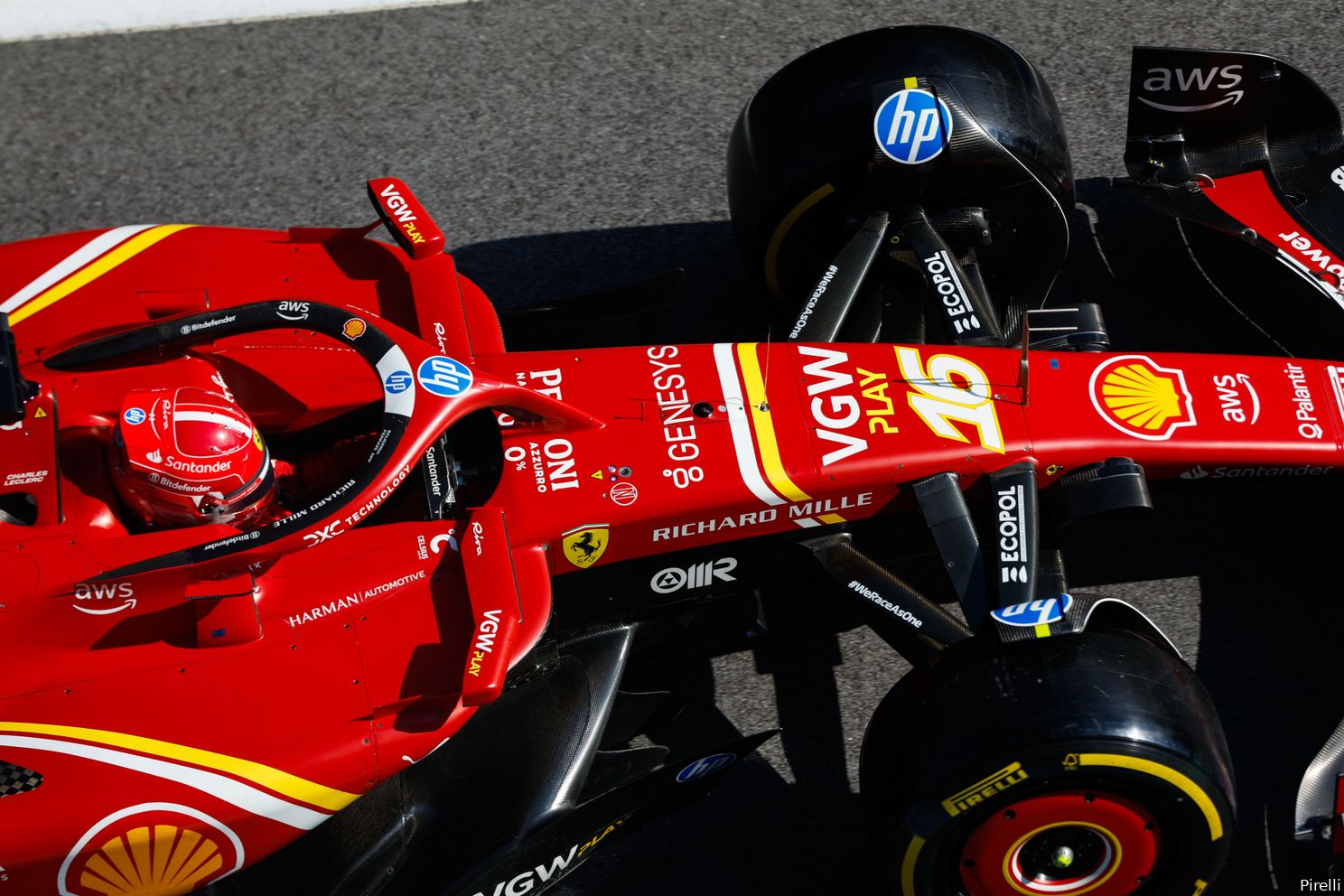 pirelli ferrari charles leclerc vrijdag oostenrijk