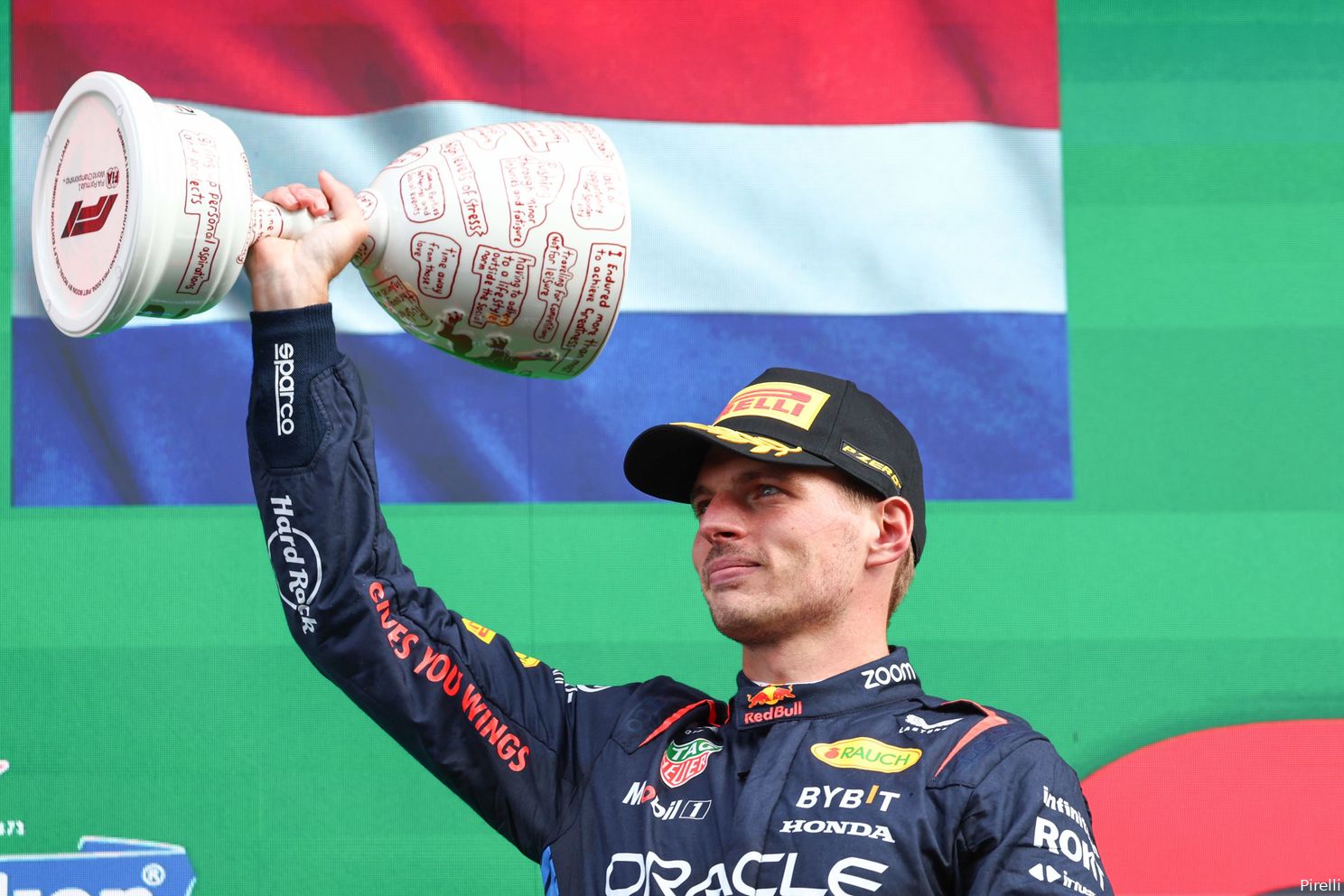 pirelli max verstappen red bull racing gp nederland zondag 2024