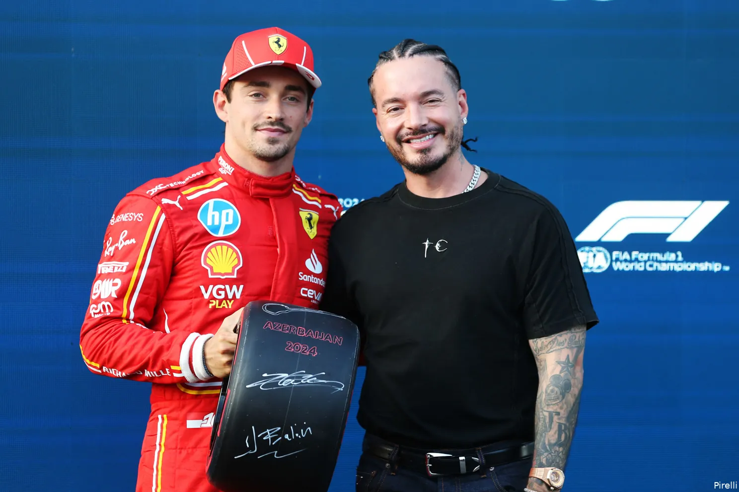 charles leclerc ferrari poleposition 45 saturday baku 2024