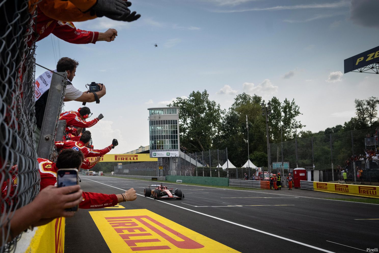 finish charles leclerc ferrari 28 sunday monza 2024