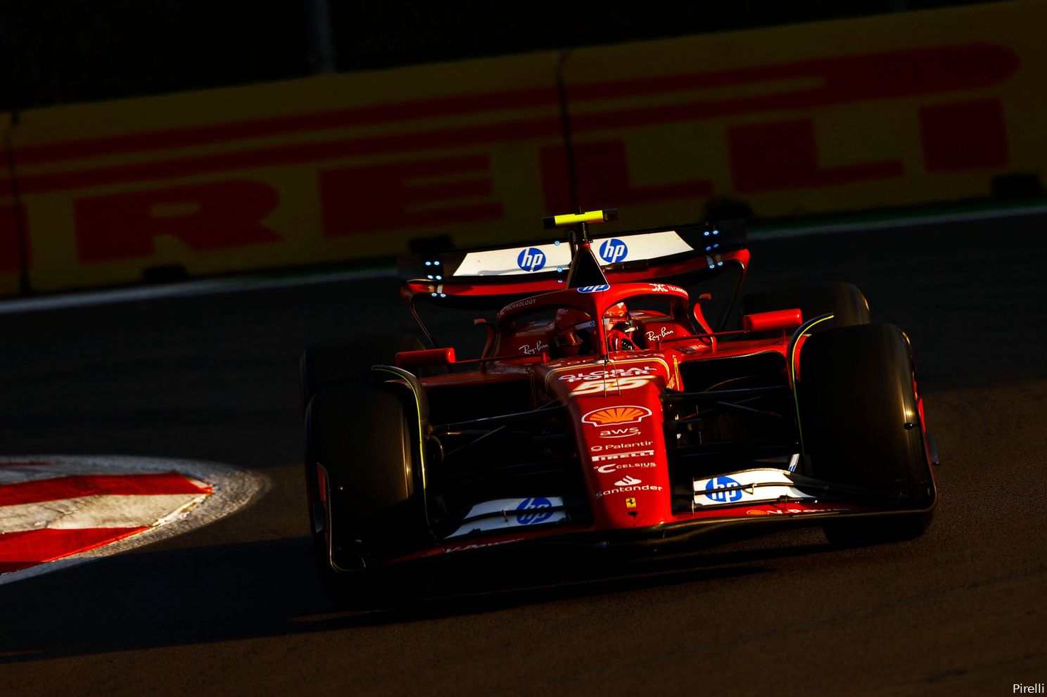 Carlos Sainz, dominant naar pole, kwalificatie GP Mexico 2024.