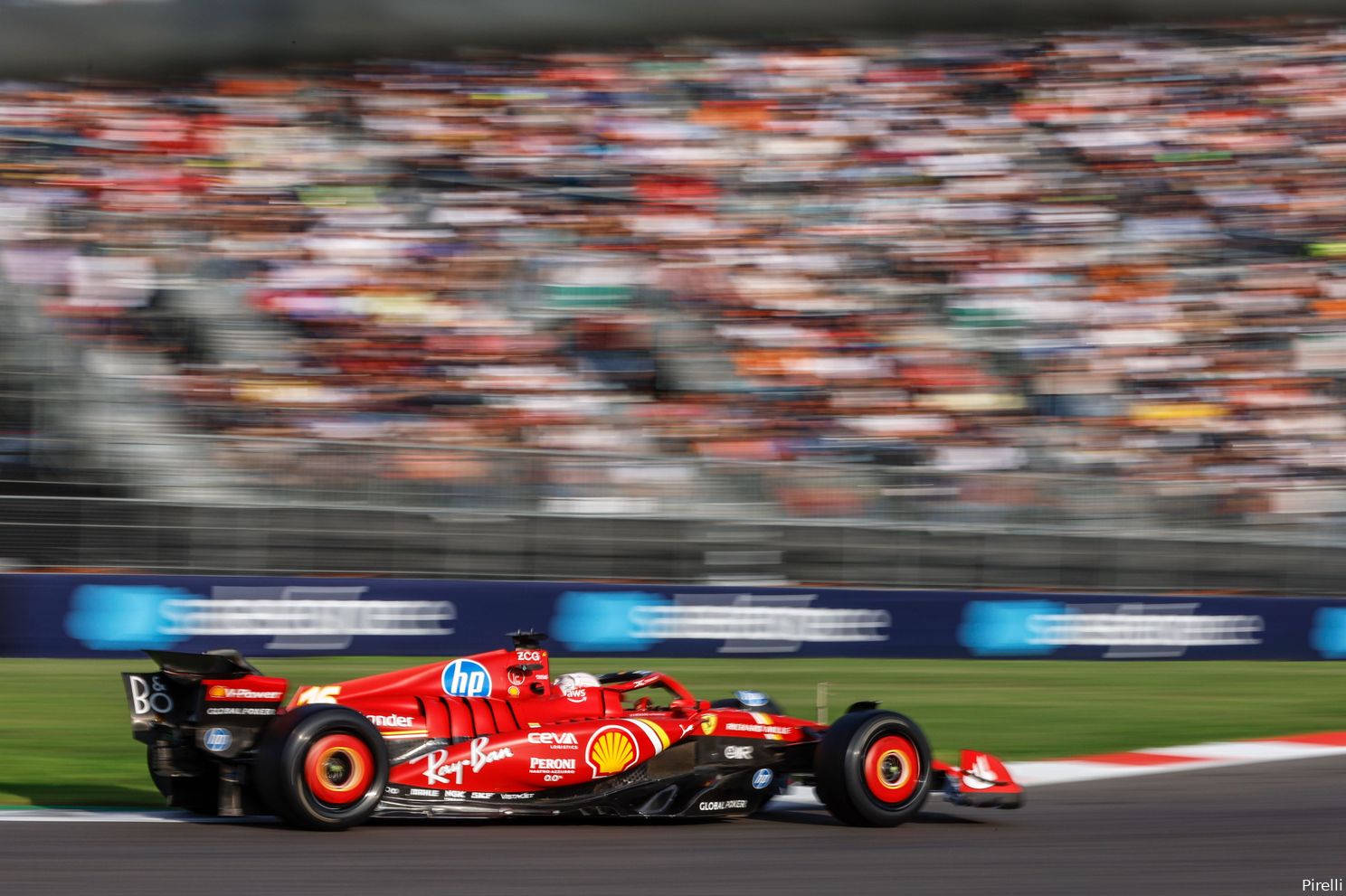 charles leclerc mexico 2024 ferrari vt2