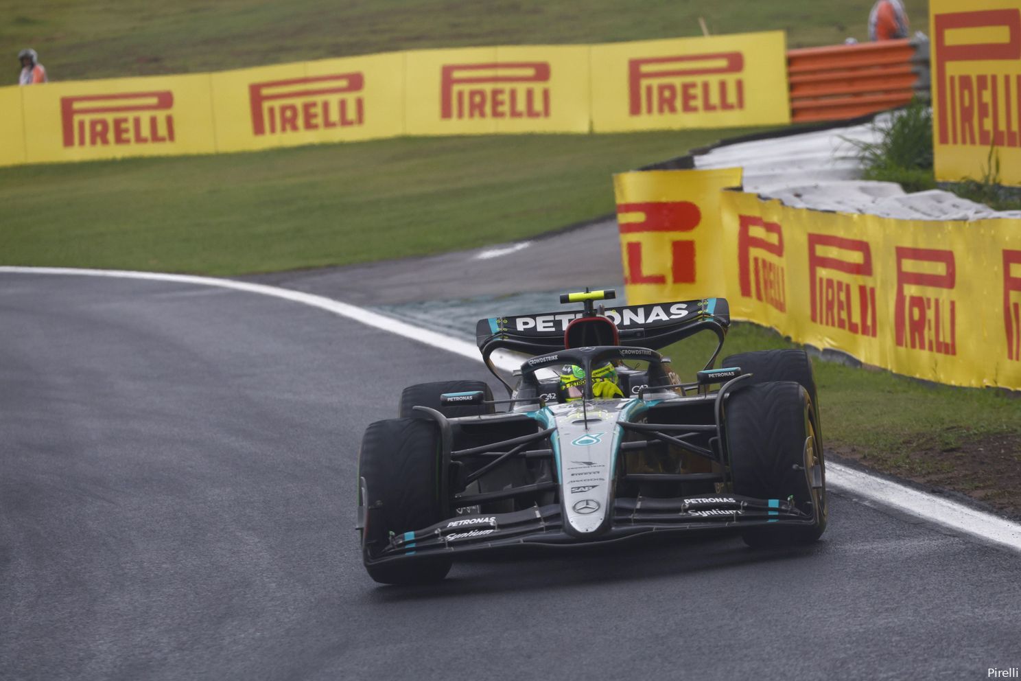 lewis hamilton mercedes gp sao paulo zondag 2024