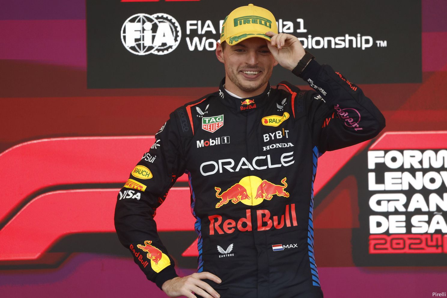 max verstappen red bull racing gp sao paulo zondag 2024