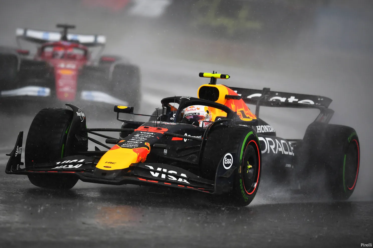 yuki tsunoda red bull racing 2025 silverstone groot brittannie zondag race pirelli