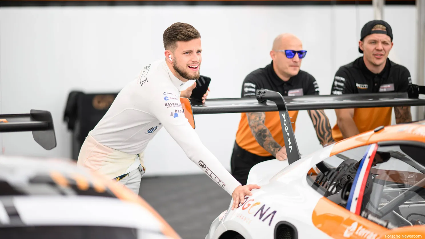 Haverkort voelt zich thuis in de Porsches: 'Dat is ook de charme van de Supercup'