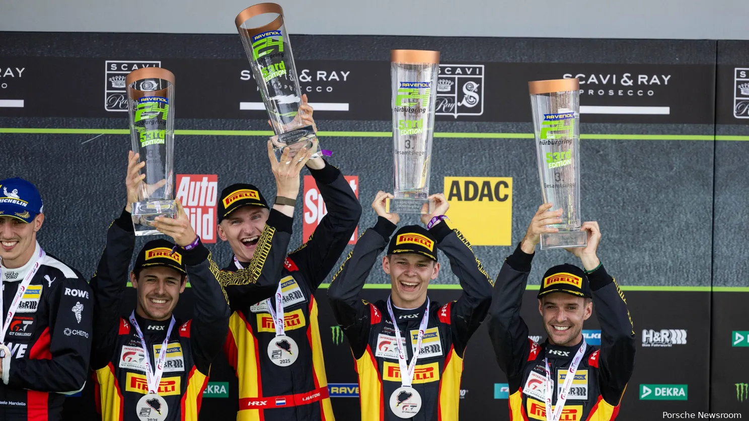 loek hartog nurburgring podium 2025