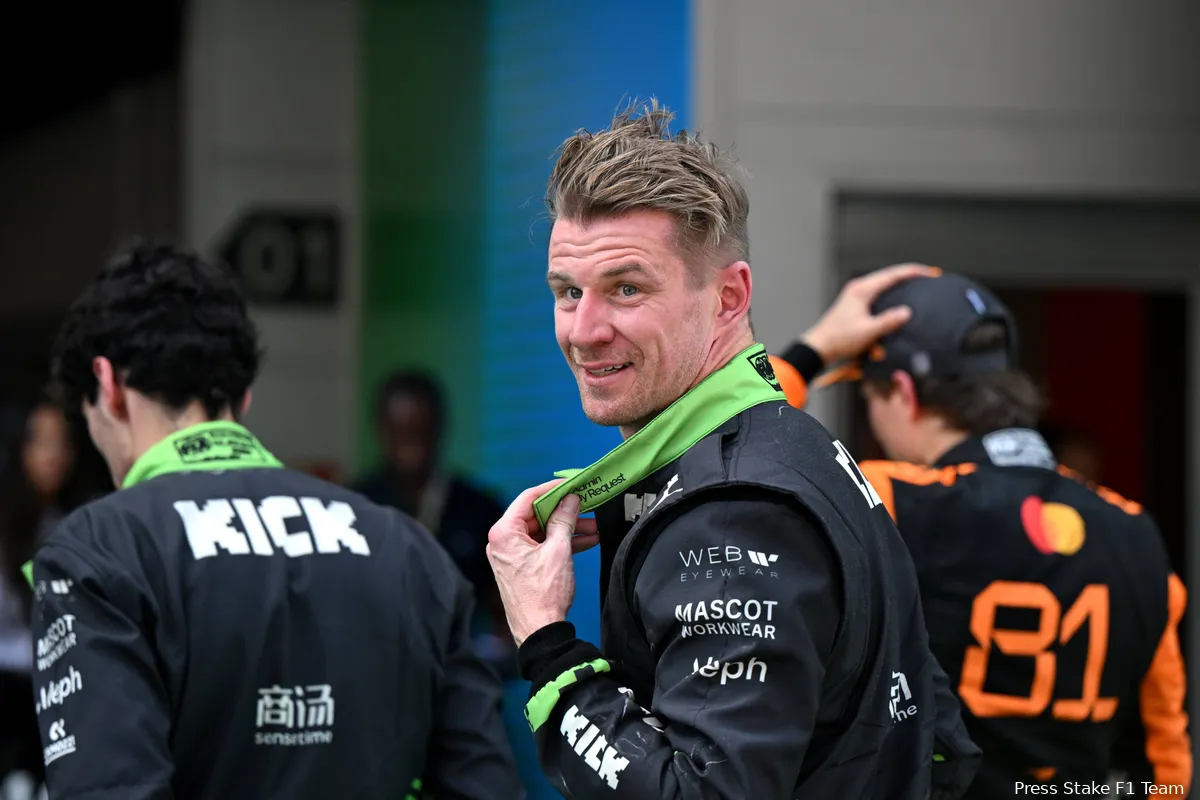gabriel bortoleto nico hulkenberg stake kick sauber gp spanje 2025 zondag