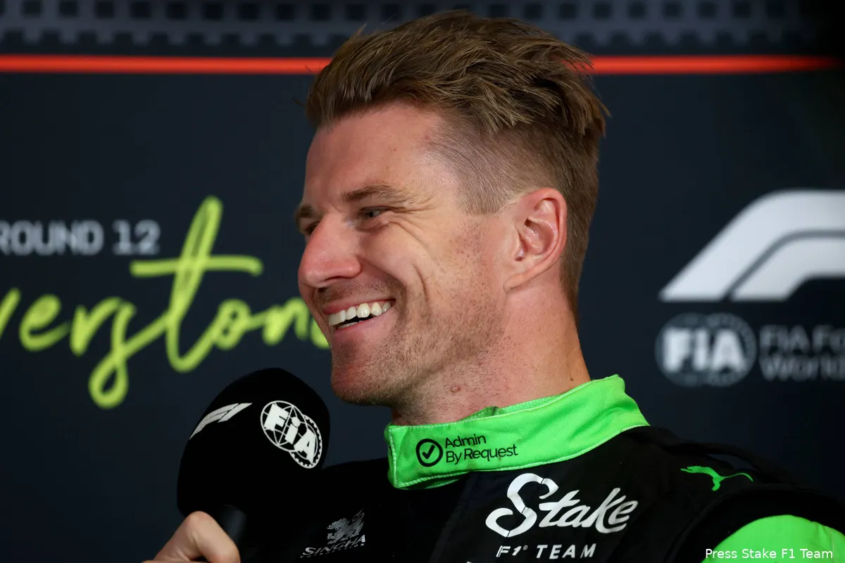 nico hulkenberg stake sauber gp groot brittannie 2025