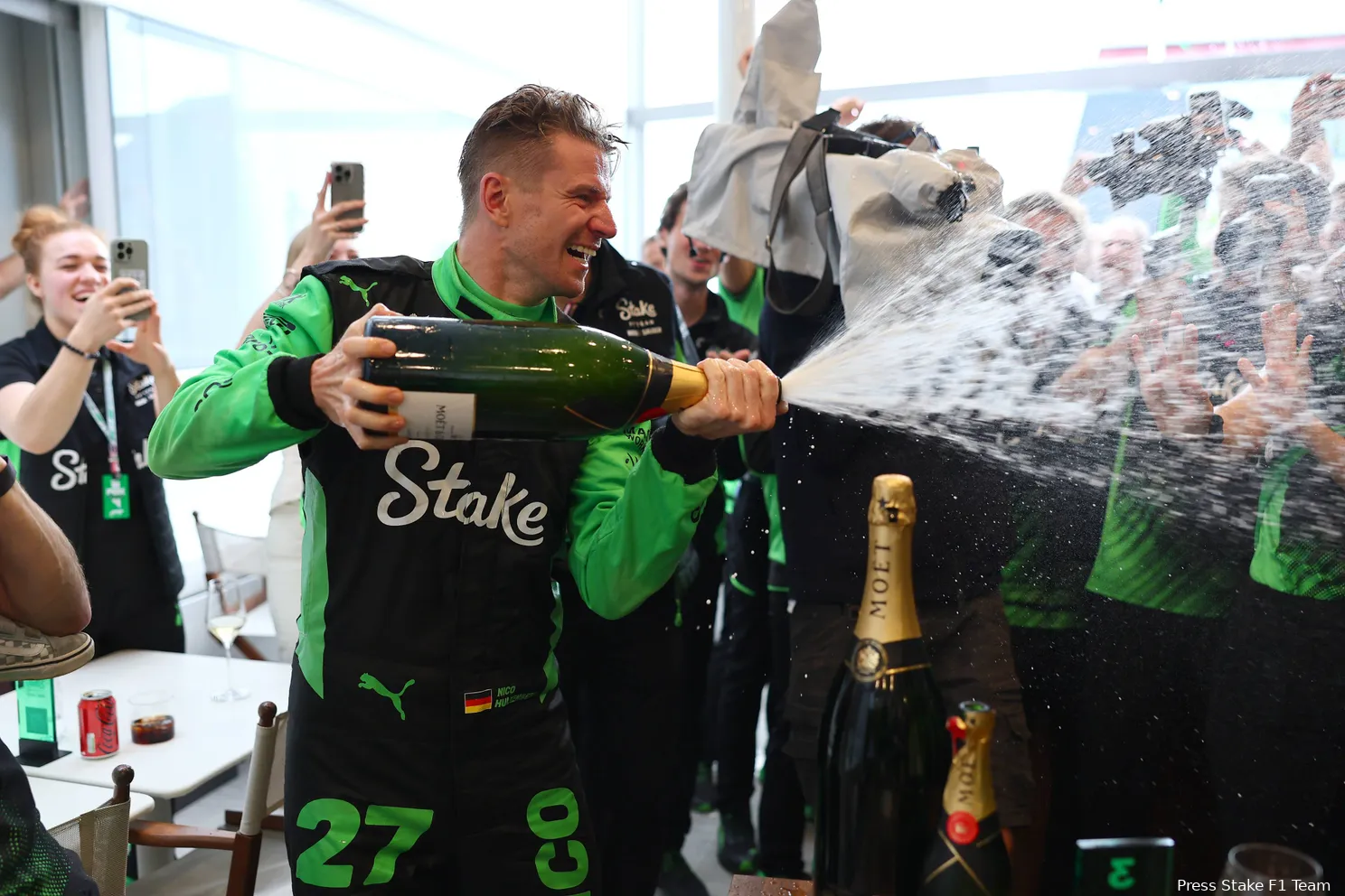 nico hulkenberg stake sauber gp groot brittannie 2025 3