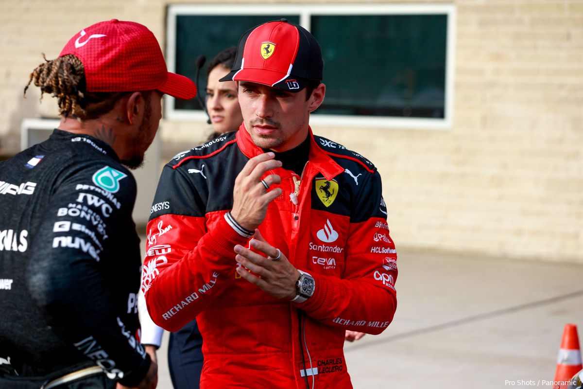 Leclerc kijkt uit naar strijd met Hamilton: 'Geweldige kans om te leren van de allerbeste'