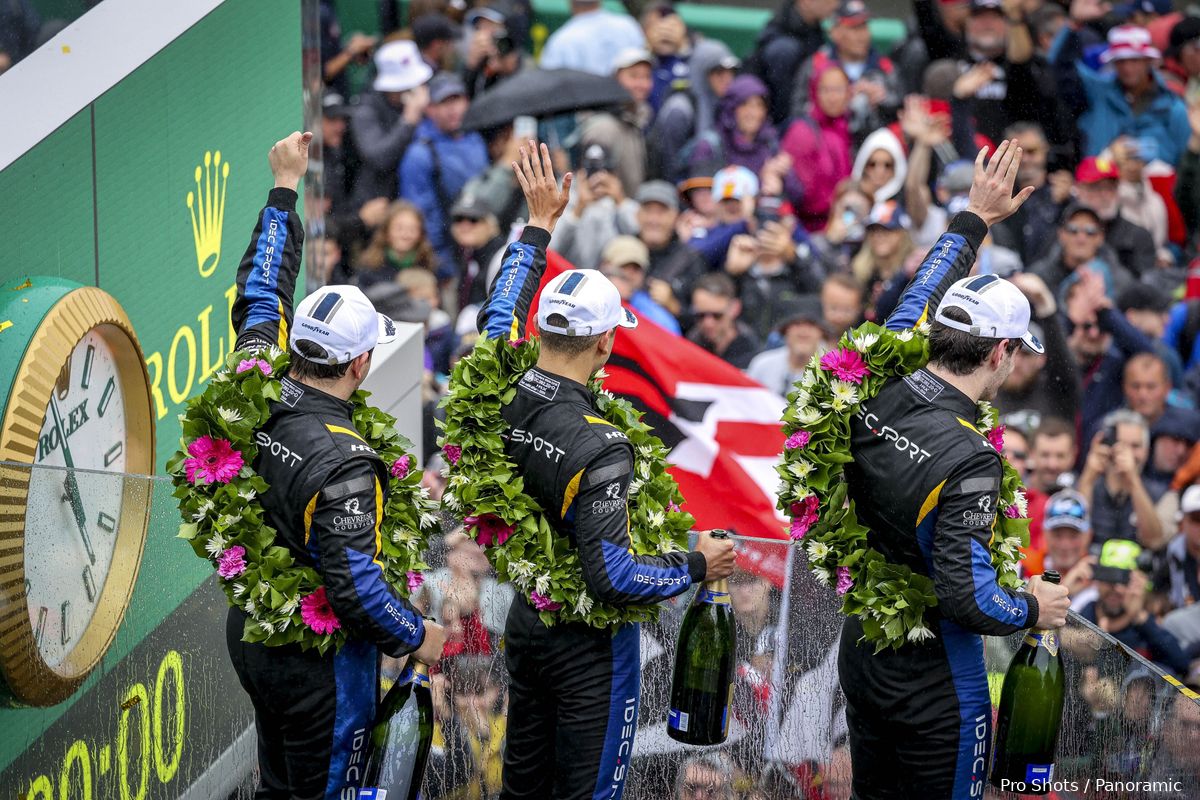 Van Uitert schitterde tijdens zware editie Le Mans: 'Ik geniet er dan nog meer van om alles eruit te halen'