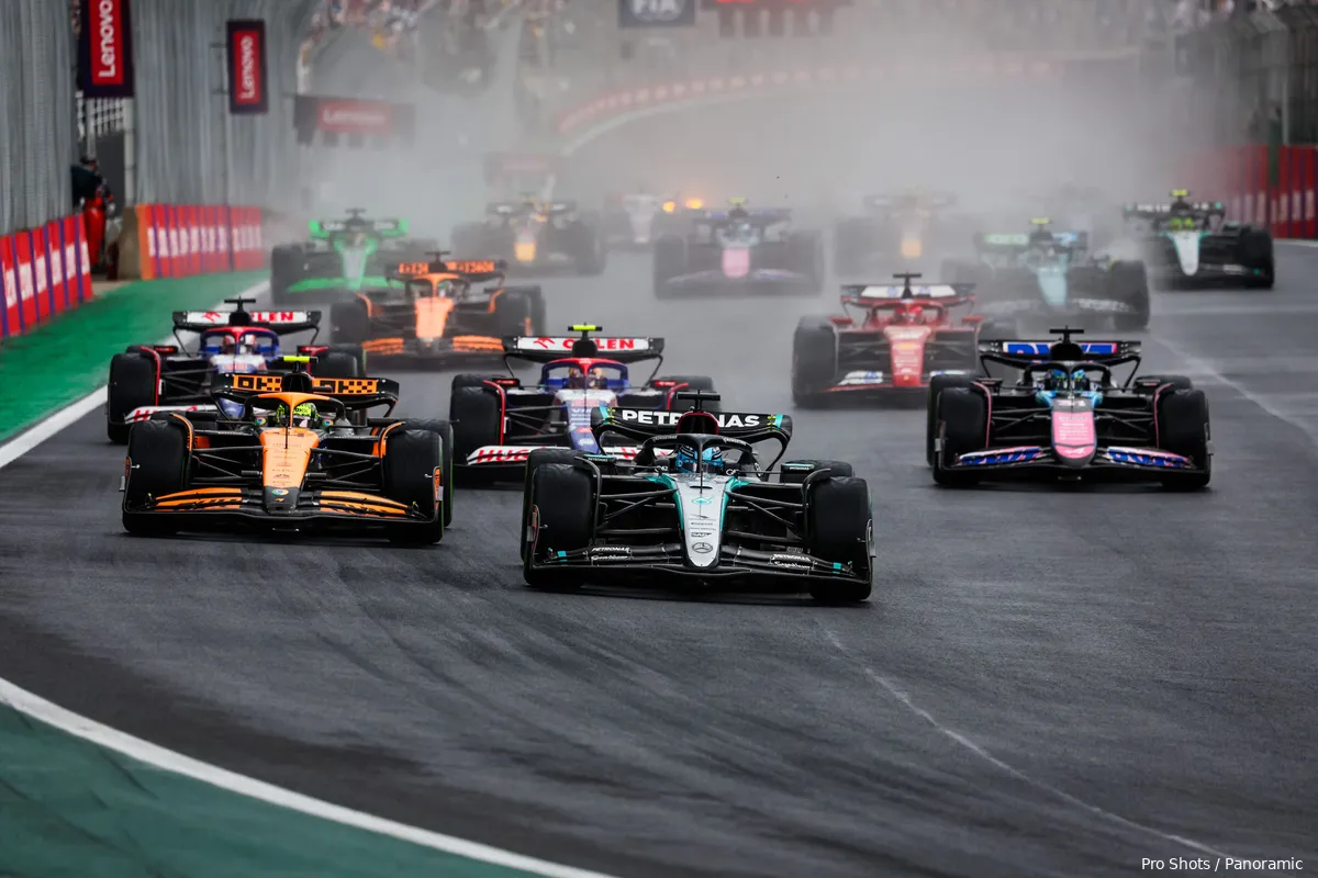 brazilie sao paulo start george russell lando norris 13