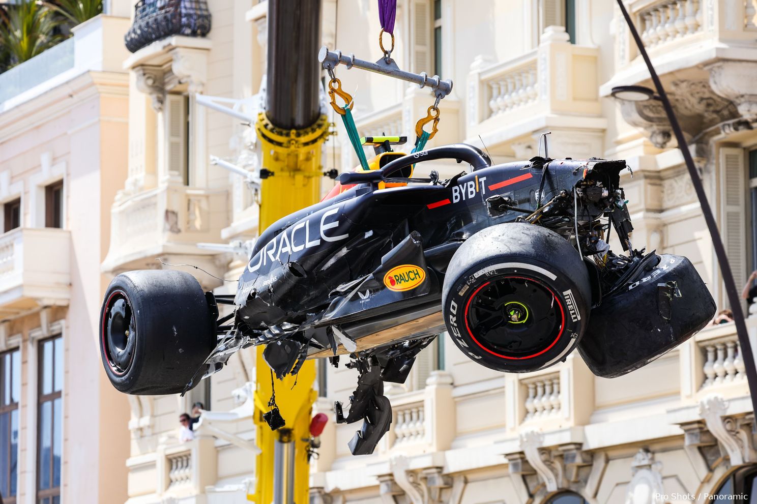 sergio perez crash monaco rb20 2024 1