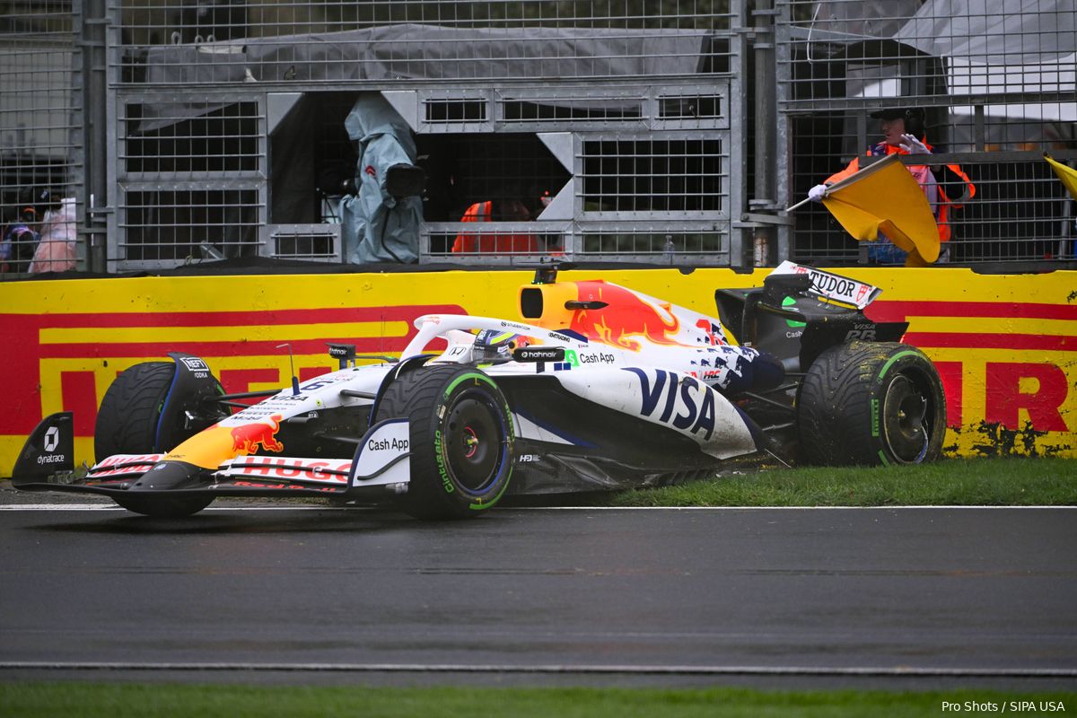 crash isack hadjar australie 2025 1