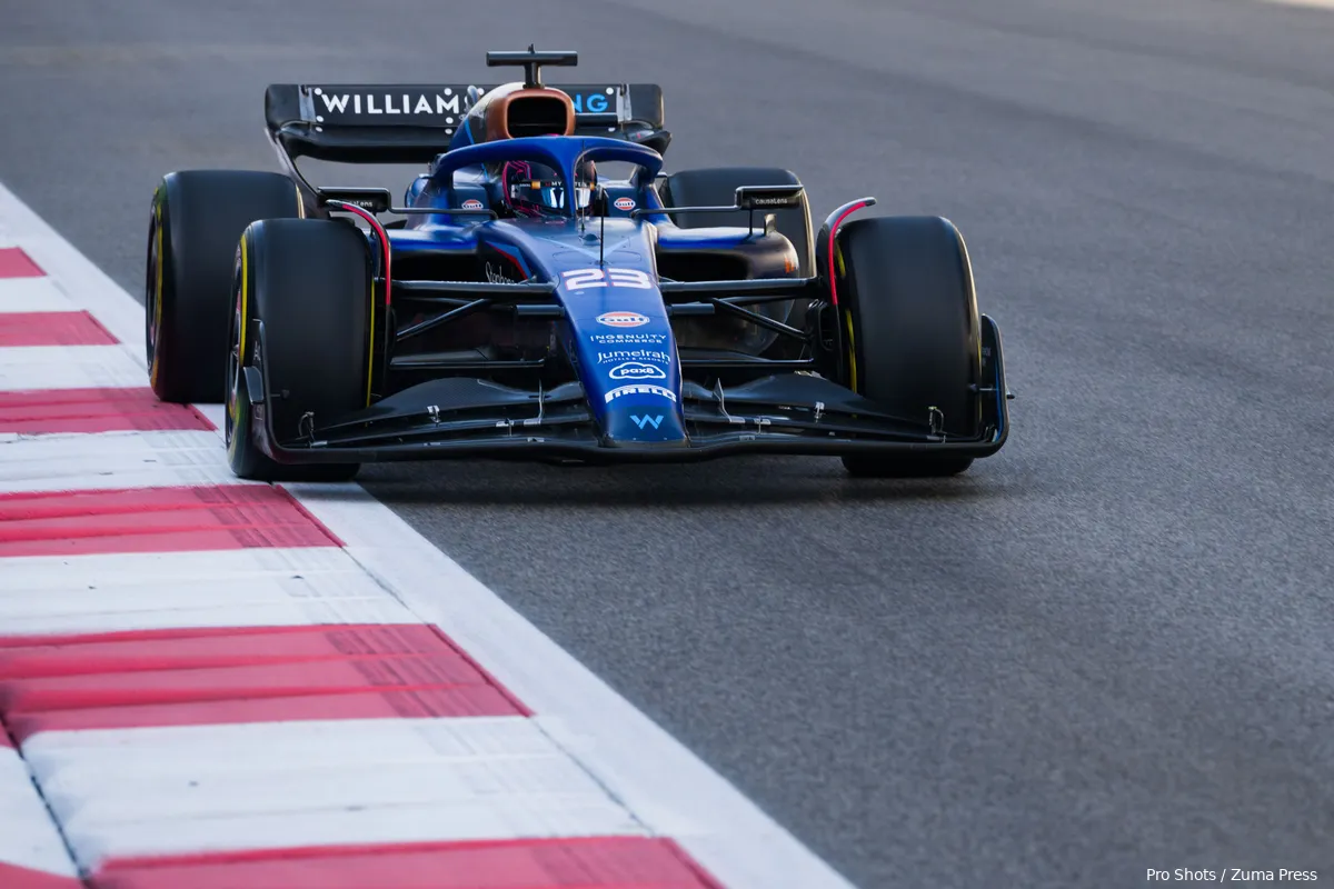alexander albon williams 2023 abu dhabi