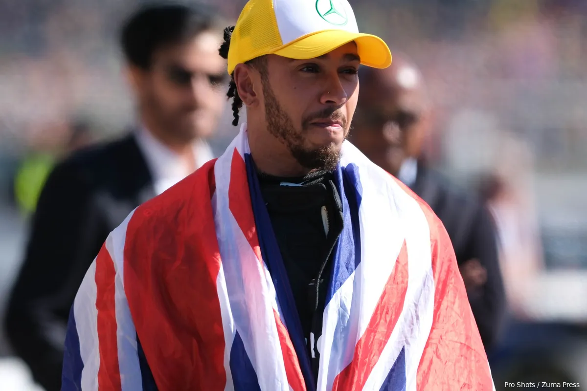 lewis hamilton silverstone 2024 vlag uk