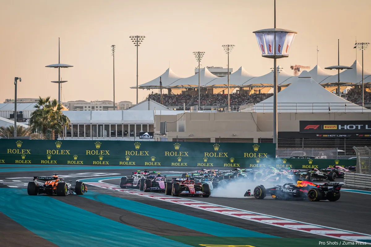 start abu dhabi oscar piastri 2024 max verstappen carlos sainz