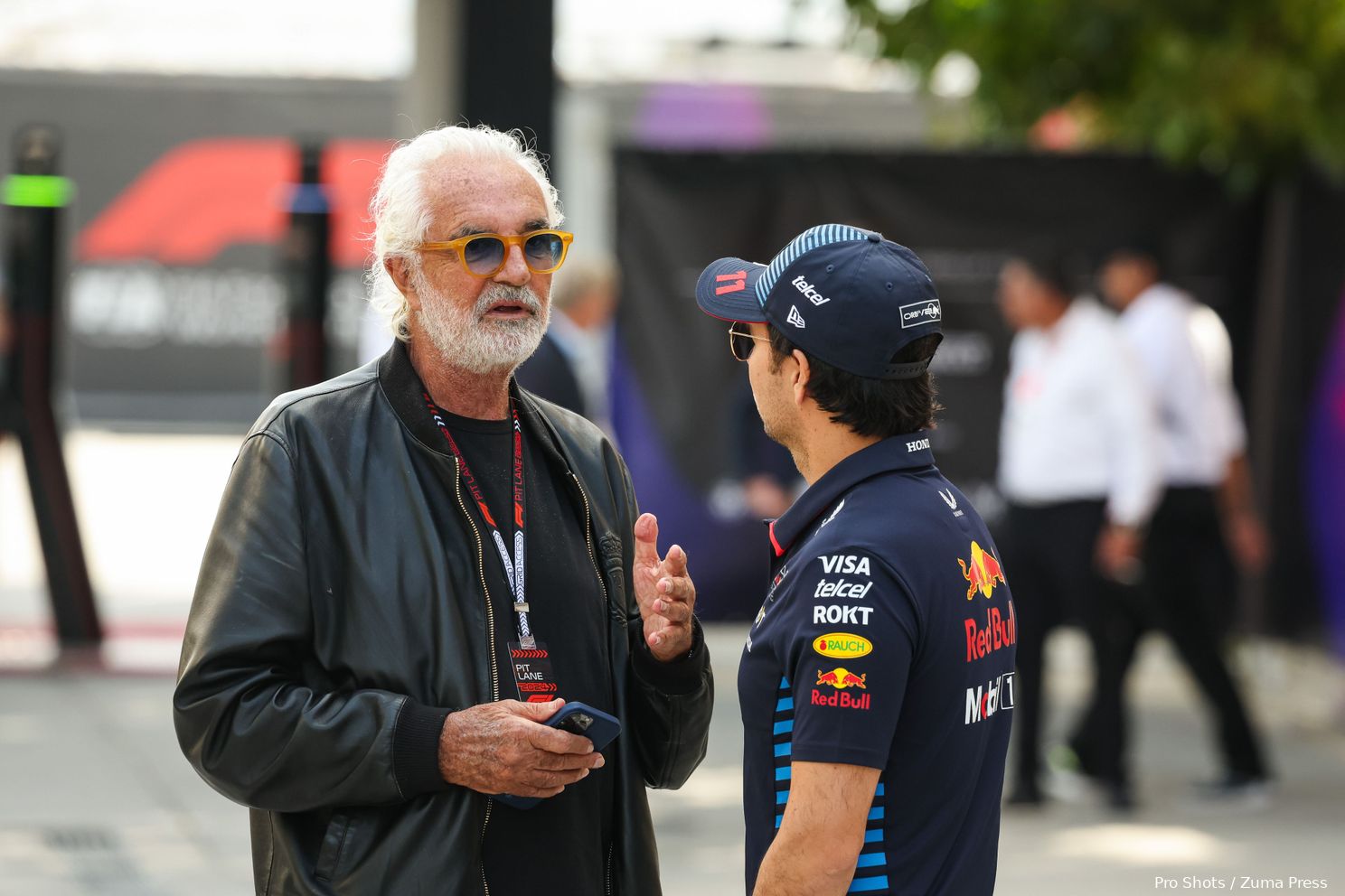 flavio briatore 2024 sergio perez