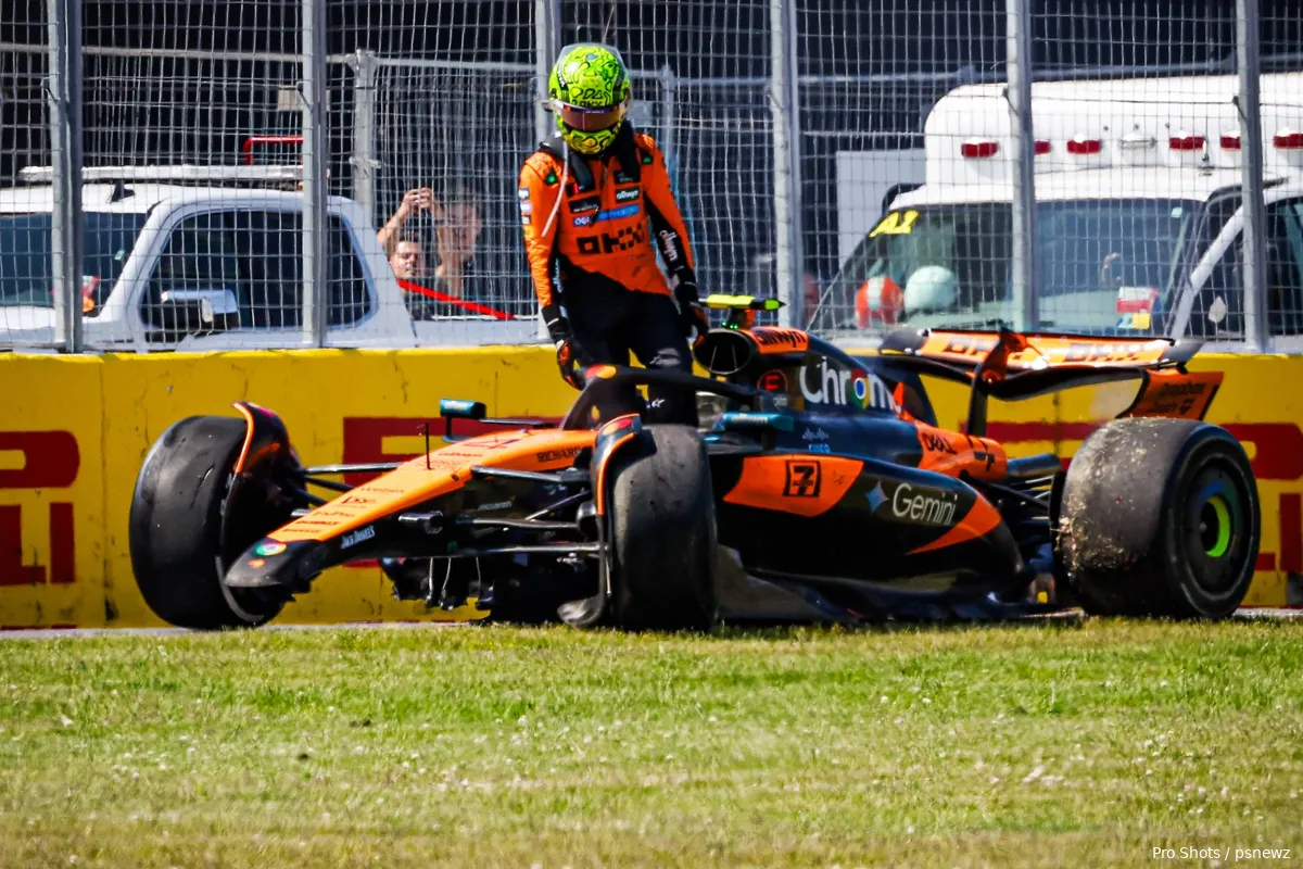 lando norris canada crash 2025 12