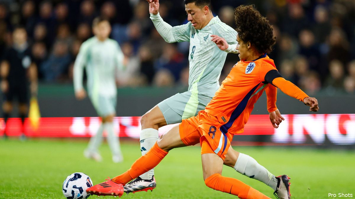 Wederom basisplaats voor Zechiël bij Jong Oranje
