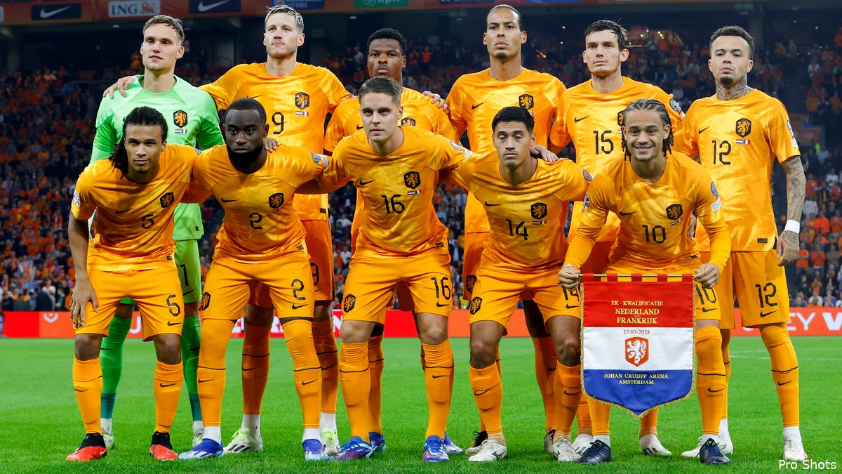 Opstelling Nederlands Elftal: Geertruida en Hartman in de basis | FR12.nl