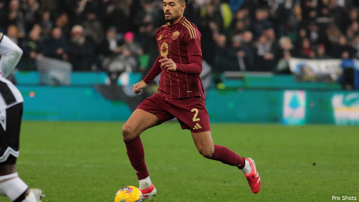 Rensch bedolven onder complimenten na debuut voor AS Roma: 'Weet tot ...