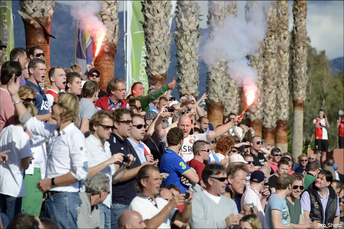 Feyenoord terug naar Rotterdam (foto\'s)
