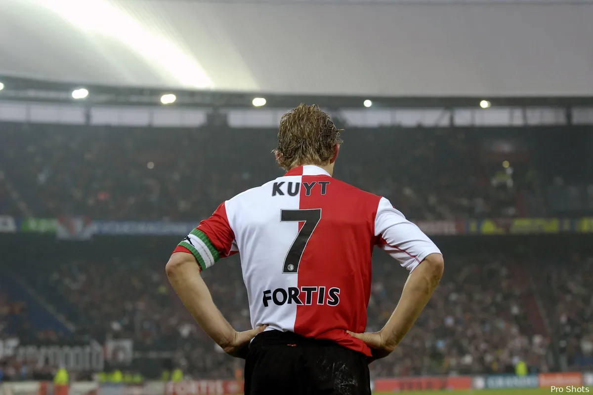 Dirk Kuyt met rugnummer 7, Boëtius krijgt 11