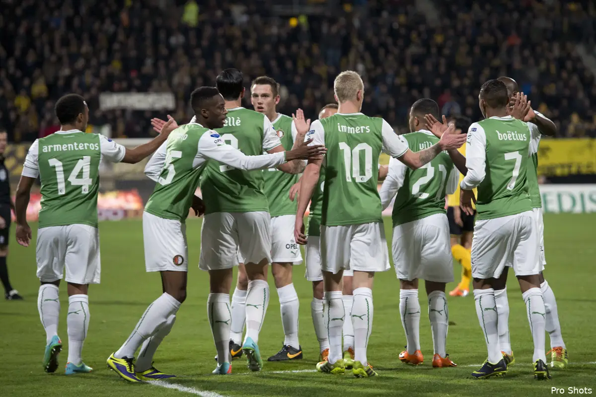 'Vandaag was typisch voor het seizoen van Feyenoord'