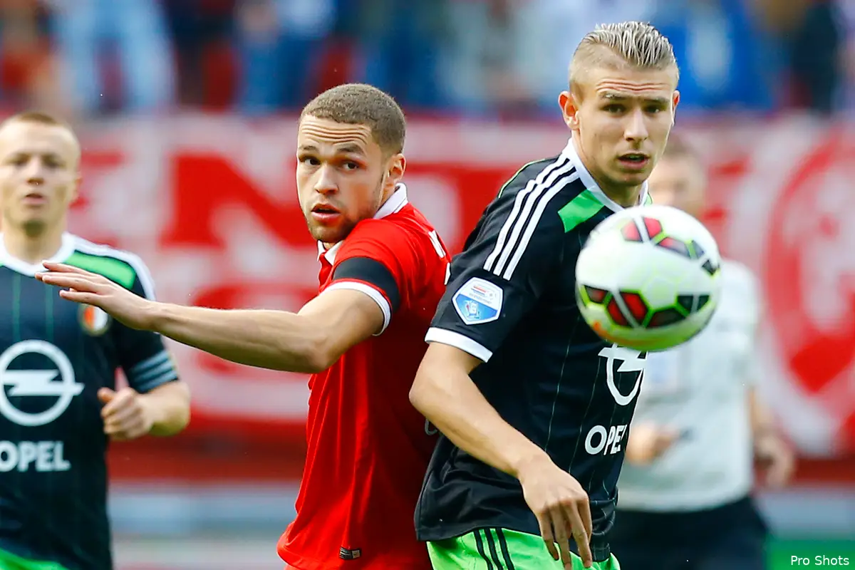Luc Castaignos lijkt klaar voor topper tegen Feyenoord