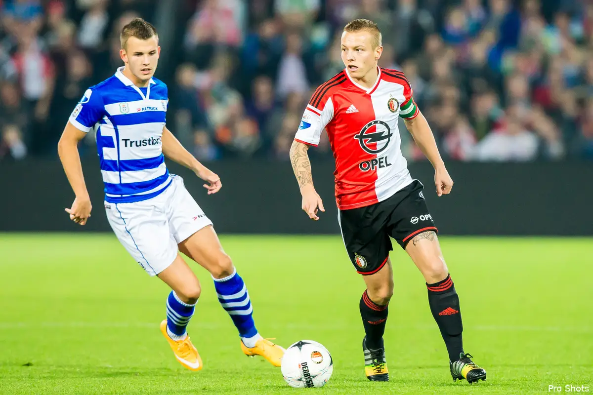 Jordy Clasie ziet verbeterpunt: ''Ik moet meer scoren''