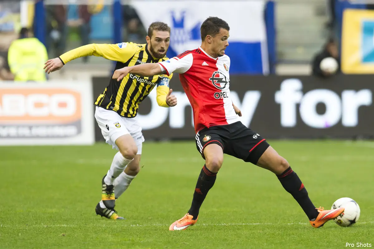 Te Vrede blijft bij Feyenoord: ''Ik zie het niet meer gebeuren''