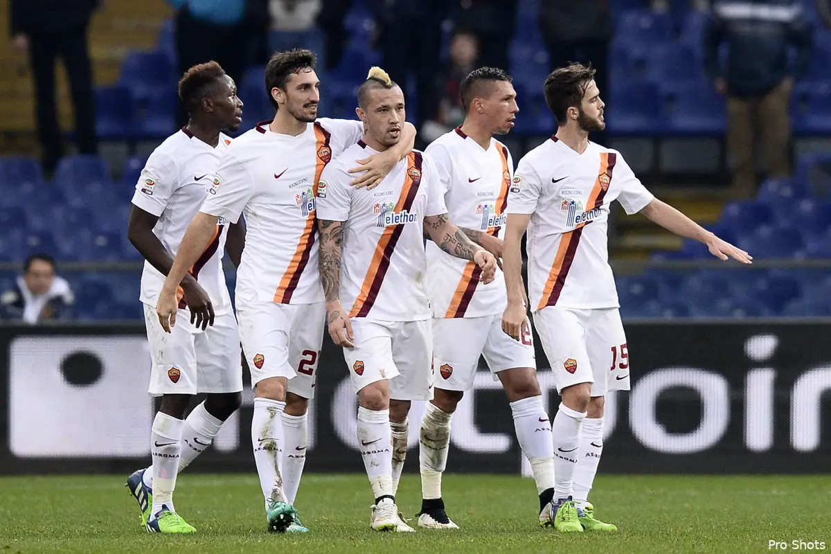 "AS Roma niet typisch Italiaans, ze zijn aanvallend ingesteld"