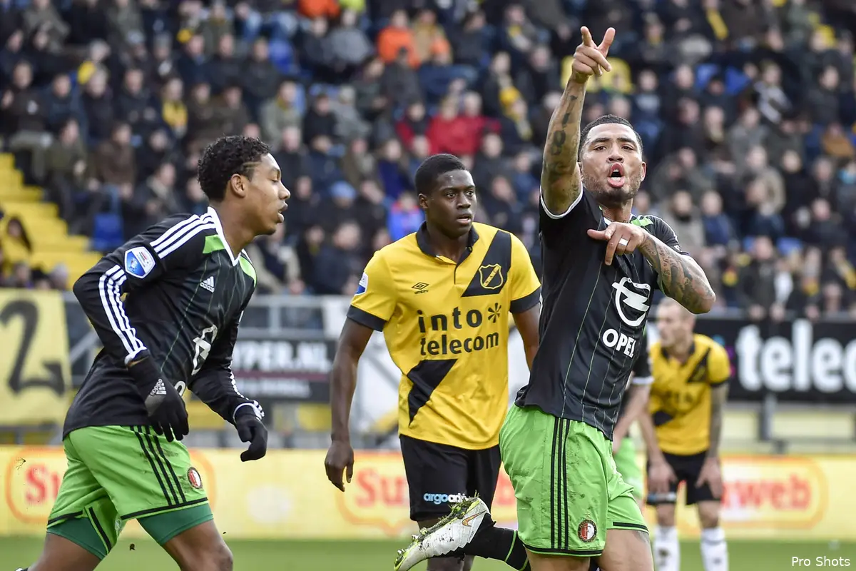Moeizaam winnend Feyenoord als nummer drie de winter in