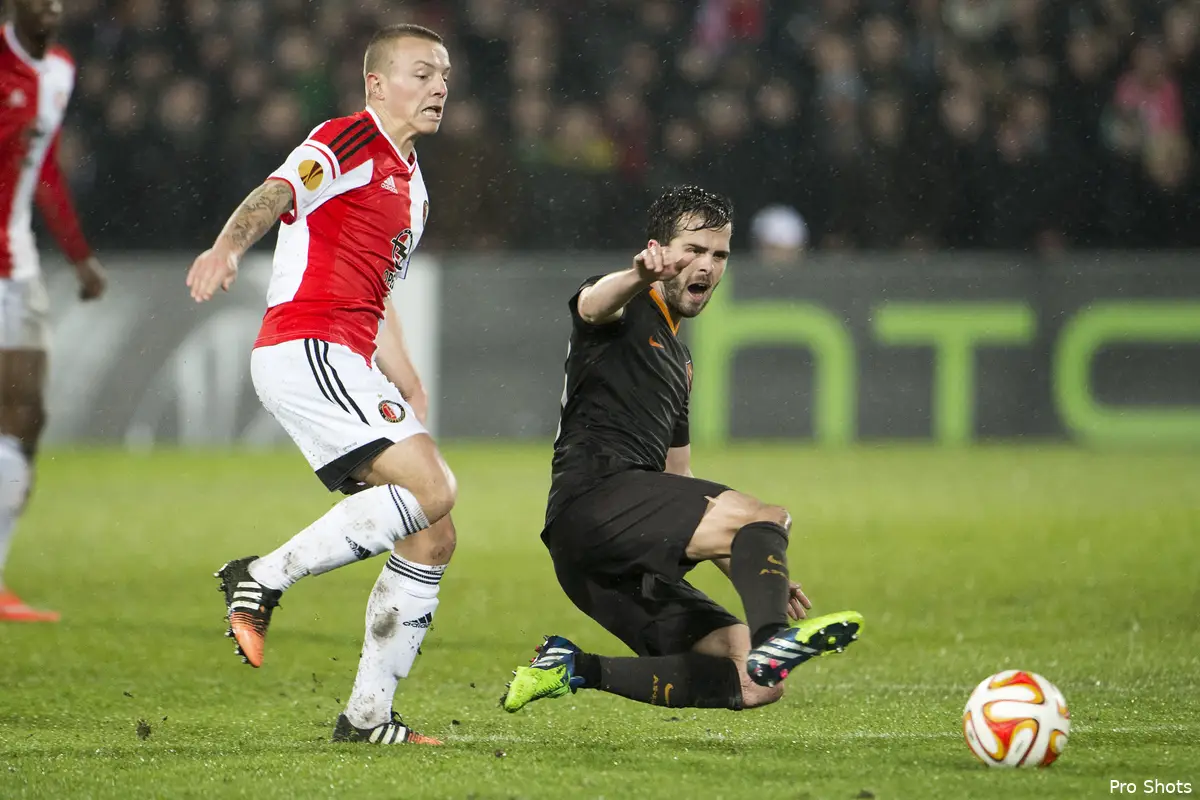 Clasie: ''We speelden tegen AS Roma en vijf arbiters''