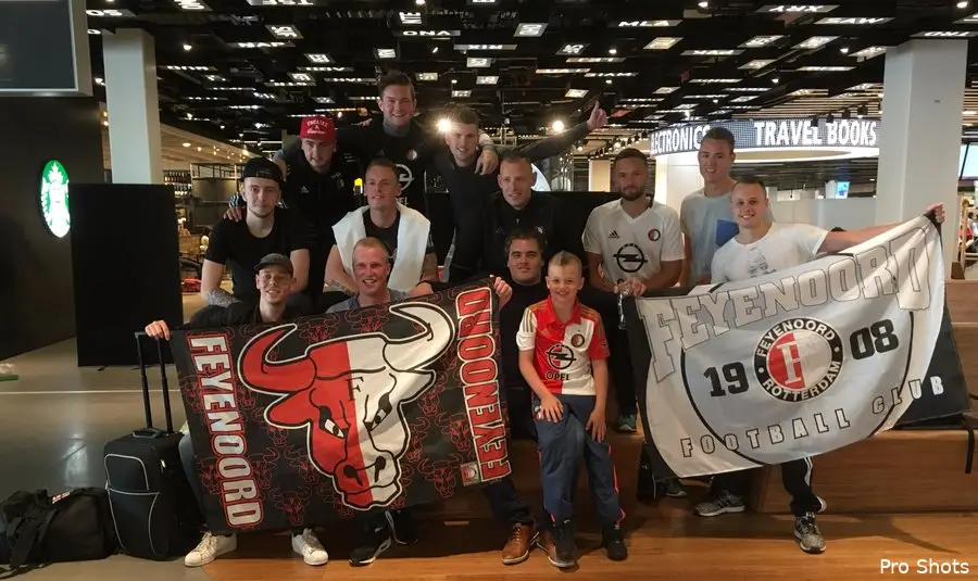 Supporters verdedigen eer Feyenoord op toernooi in Oekraïne