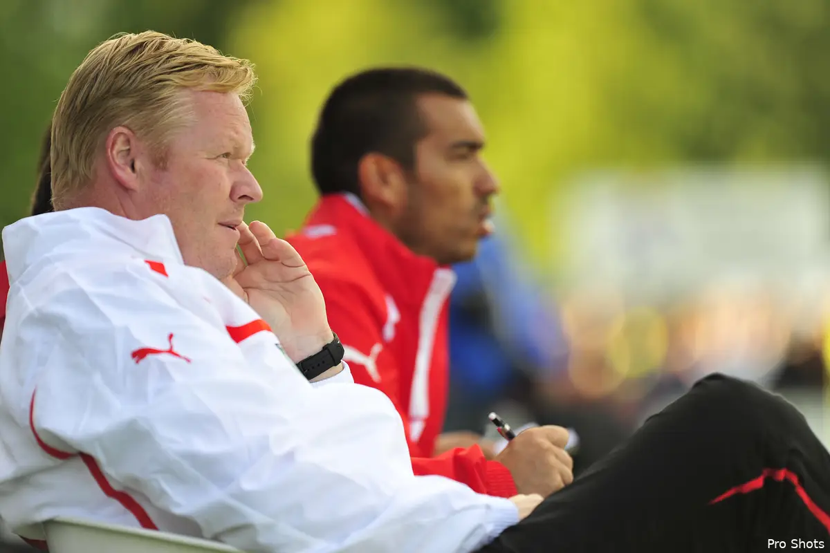 Koeman heeft geen problemen met woordenwisselingen