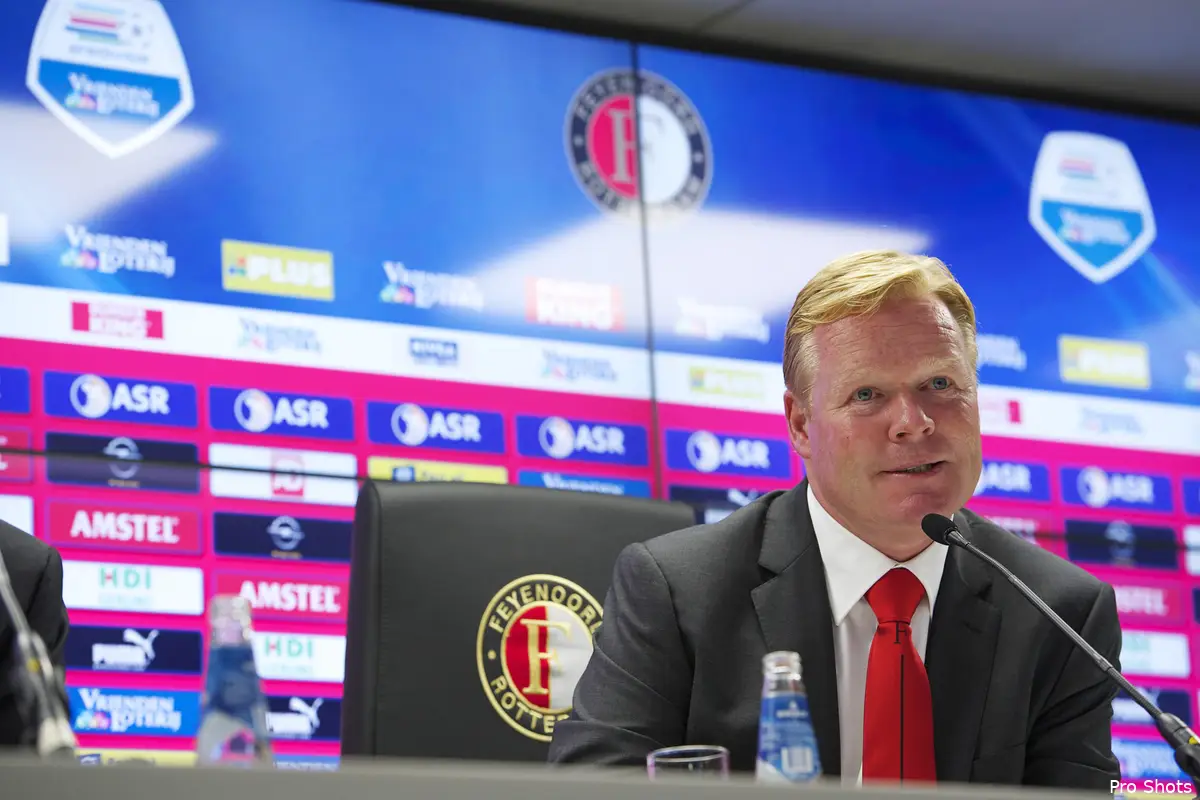 Koeman tevreden: \'Uur lang goed Feyenoord gezien\'