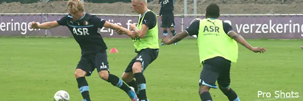 Feyenoord werkt toe naar eerste oefenduel