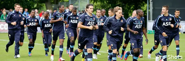 Fitte groep op afsluitende training