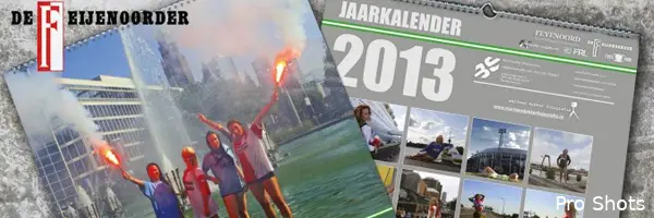De Feijenoorder komt met unieke jaarkalender 2013