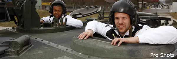 Geslaagd bezoek aan landmacht