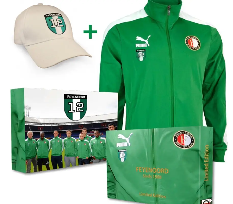Feyenoord verkoopt nieuw trainingsjack (foto)
